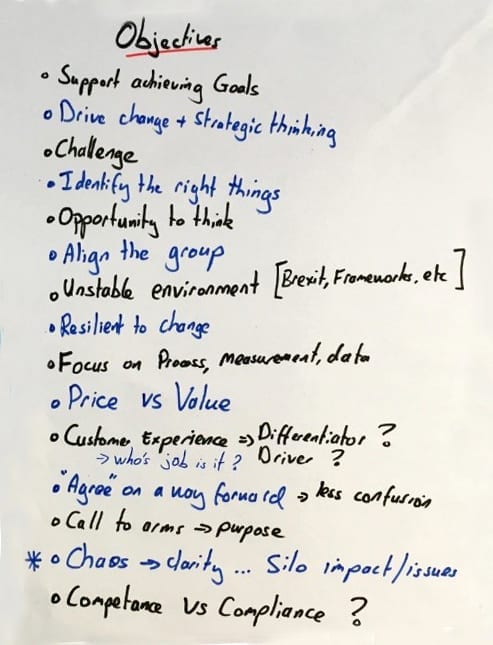 Senior Management Team Alignment workshop